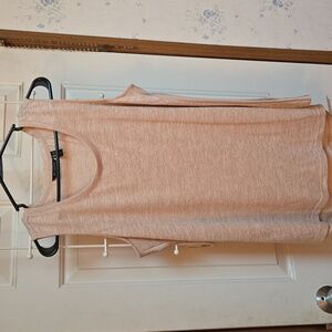 Halston Heritage Light Tan Sleeveless Top